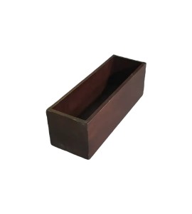 Masif Ahşap Dikdörtgen Saksı Kiralama 20x60x20