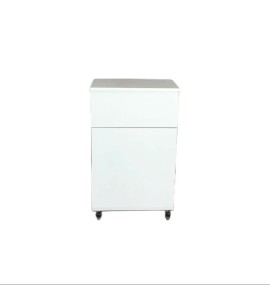 Beyaz Tekerlekli Kapaklı Keson Kiralama