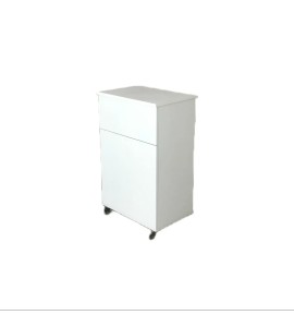 Beyaz Tekerlekli Kapaklı Keson Kiralama