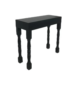 Siyah Bistro Makyaj Masası Kiralama 95x100x40