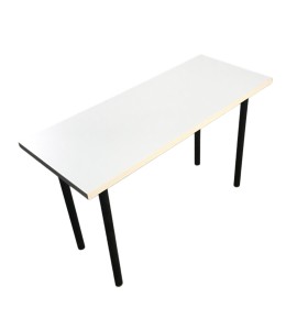 Demir Ayaklı Dikdörtgen Masa Kiralama 73x120x50