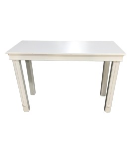 Ahşap Beyaz Lounge Bar Masa Kiralama 105x160x70