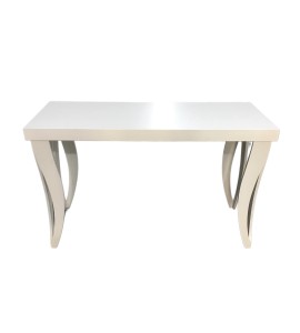 Beyaz Işıklı Kapaklı Desk Kiralama 100x120x60