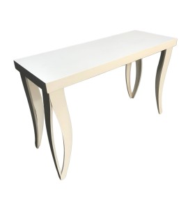 Beyaz Işıklı Kapaklı Desk Kiralama 100x120x60