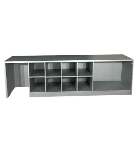 Ahşap Raflı Tezgah Kiralama 85x290x65