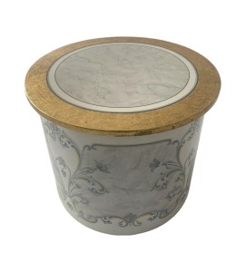 Ahşap Dekoratif İşlemeli Yuvarlak Sehpa Kiralama 52×60