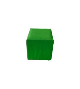 Yeşil Kumaş Kare Puf Kiralama 35×35 cm