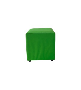 Yeşil Kumaş Kare Puf Kiralama 35×35 cm