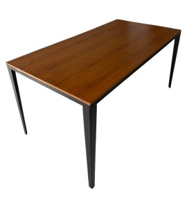 Metal Ayaklı Ahşap Toplantı Masası Kiralama 80x170x90