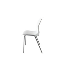 Beyaz Sırtlıklı Plastik Sandalye Kiralama 40x45x40