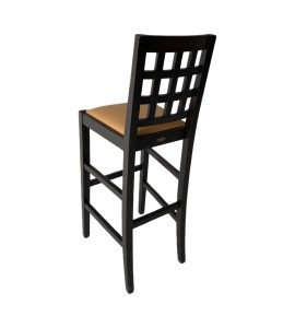 Kahverengi Ahşap Ayaklı Bistro Sandalye – Bar Sandalyesi Kiralama 80x40x40