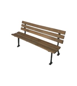 Demir Ayaklı Ahşap Bank Kiralama