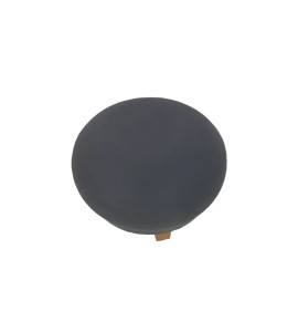 Ahşap Ayaklı Siyah Yuvarlak Puf Kiralama