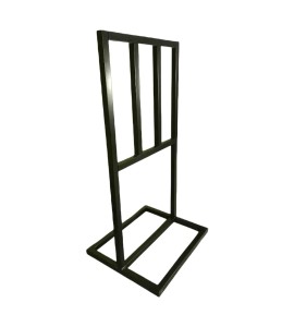 Çok Amaçlı Siyah Havlu Askılık 180×90 