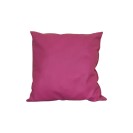 Pembe Deri Yastık Kiralama 40×40