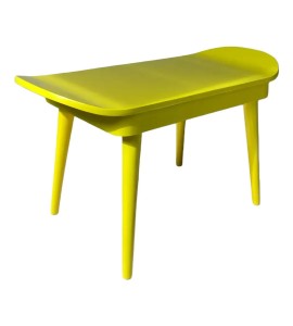 Özel Tasarım Çok Amaçlı Sarı Sehpa veya Oturak Kiralama 45x85x40