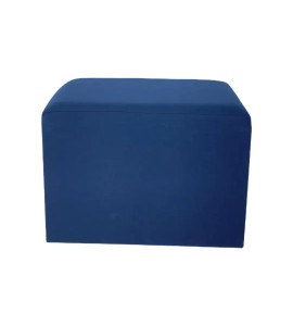 Lacivert Kumaş Dikdörtgen Puf Kiralama