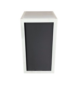 Siyah Beyaz Ahşap Kaide Kiralama 95x50x50