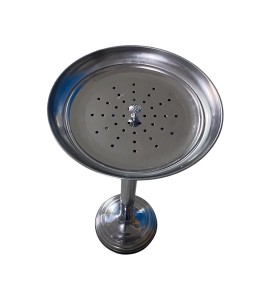 Krom Ayaklı Paslanmaz Metal Şampanya Küllük