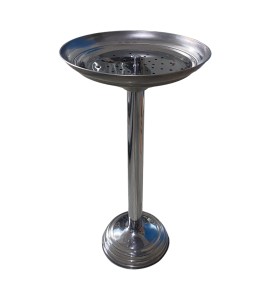 Krom Ayaklı Paslanmaz Metal Şampanya Küllük