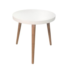 Beyaz Ahşap Sehpa Kiralama 50x50