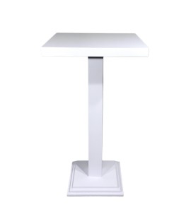 Ahşap Kare Bistro Masa Kiralama 110x60x60