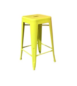 Sarı Bistro Demir Tabure Kiralama 65 – 30×30