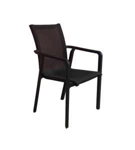 Siyah Pasific Sandalye Kiralama 45x40x45