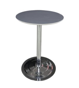 Krom Ayaklı Ahşap Yuvarlak Masa Kiralama 75×60