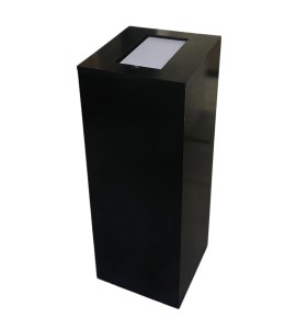 Siyah Ahşap Kiosk Kiralama