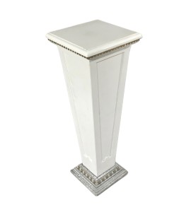 Dekoratif Beyaz Ahşap Kürsü Kiralama