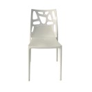 Ego-Rock Beyaz Sert Plastik Sandalye Kiralama 50-40×40-45×40