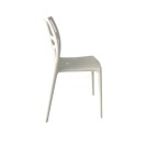 Ego-Rock Beyaz Sert Plastik Sandalye Kiralama 50-40×40-45×40