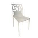 Ego-Rock Beyaz Sert Plastik Sandalye Kiralama 50-40×40-45×40