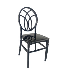 Siyah Pratik Sandalye – Düğün Sandalyesi – Mutfak Sandalyesi Kiralama 45x40x40