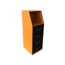 Turuncu Osb Raflı Dolap 138x49x55