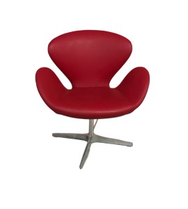 Demir Ayaklı Kırmızı Svanen Sandalye Kiralama 40x40x40