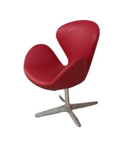 Demir Ayaklı Kırmızı Svanen Sandalye Kiralama 40x40x40