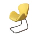 Sarı Ofis Bekleme Sandalyesi Kiralama 85x65x45