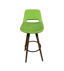 Ahşap Ayaklı Yeşil Bistro Sandalye Kiralama 75x40x40