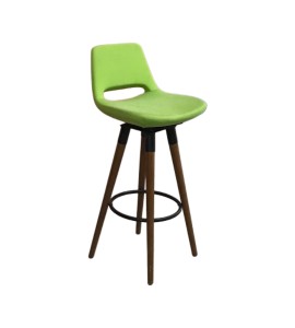 Ahşap Ayaklı Yeşil Bistro Sandalye Kiralama 75x40x40