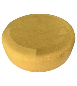 Sarı Kumaş Yuvarlak Puf Kiralama 45×160
