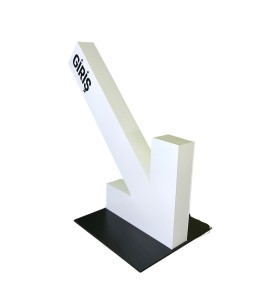 Işıklı Pleksi Ok İşaretli Yönlendirme Kiralama 180×232