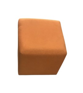 Turuncu Kare Puf Kiralama 40x40x40