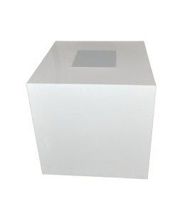 Beyaz Ahşap Küp Kiralama 100x100x100