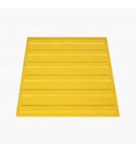 40x40 Hissedilebilir Yürüme Yüzeyi (Kılavuz Tip) Zemin