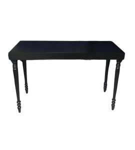 Siyah Ahşap Lounge Bar Masa Kiralama 103x160x60