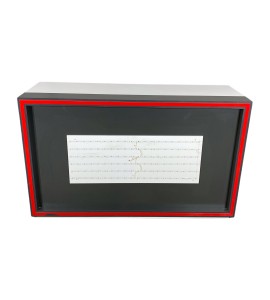 Led’li Kumaş Kaplamalı Karşılama Desk Kiralama 99x160x55