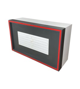 Led’li Kumaş Kaplamalı Karşılama Desk Kiralama 99x160x55