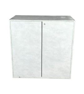 Beton Gri Kapaklı Desk Kiralama 100x100x50